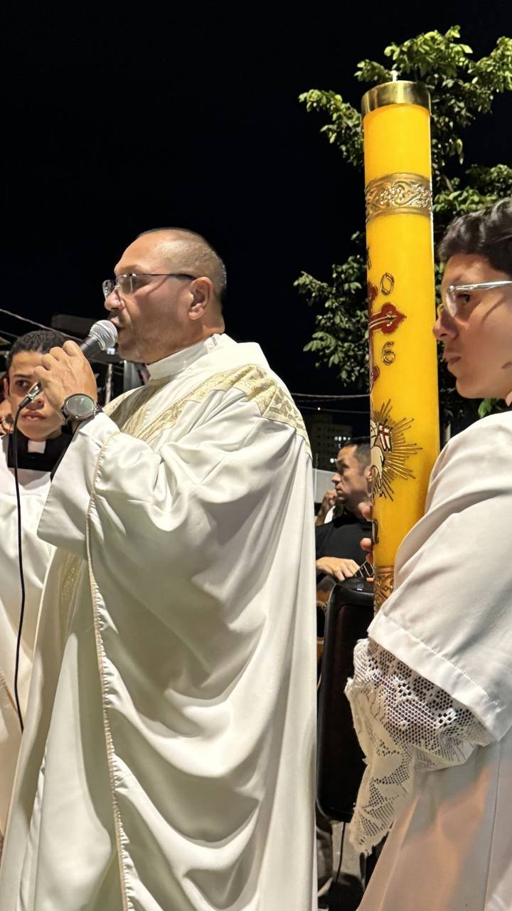 Vigília Pascal — a bênção do Círio